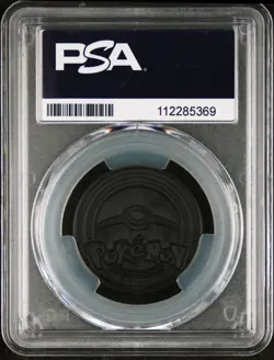 [PSA 8] 2023 Charizard Coin Promo - Special Deck Set VMAX Shiny Holo POKEMON - Image 2