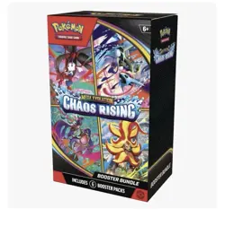 Pokemon TCG ME04: Chaos Rising Booster Bundle New Sealed PRESALE - Image 1
