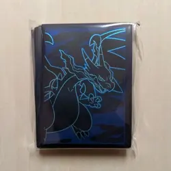 Pokemon TCG ETB Premium Sleeves 65ct Standard Clear Finish Black/Blue - Image 1