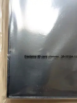 Pokemon TCG ETB Premium Sleeves 65ct Standard Clear Finish Black/Blue - Image 4