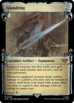 MTG English Glamdring (Showcase Scrolls) NM Foil - Image 1