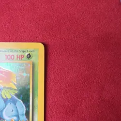 Pokemon TCG Venusuar Base Set 1999 Holo Rare Unlimited Foil Wizards WOTC LP/NM - Image 3
