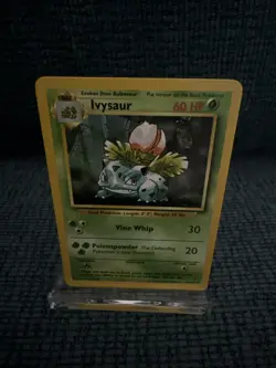 IVYSAUR 30/102 UNCOMMON BASE SET UNLIMITED POKEMON LP - Image 1