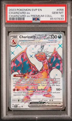 PSA 10 Charizard EX 056 SVP EN Pokemon Card Charizard Premium Collection 🔥 - Image 1