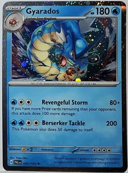 Gyarados 042/193 Cosmos Holo Rare Pokemon TCG Promo - Image 2