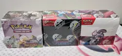 Pokemon TCG Booster Box Lot Phantasmal Flames Destined Rivals Vivid Voltage New - Image 1