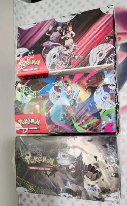 Pokemon TCG Booster Box Lot Phantasmal Flames Destined Rivals Vivid Voltage New - Image 2