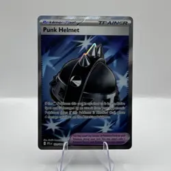 Pokemon Punk Helmet 121/094 Me02: Phantasmal Flames Ultra Rare Holo - Image 1