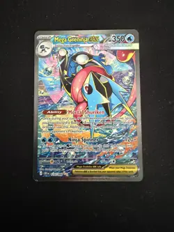 Pokemon Chaos Rising Mega Greninja Ex SIR 116/086 read description - Image 1