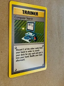 4 Base Set Pokemon Crds Weedle 69 Computer Search 71 Devolution Spray 72 Lass 75 - Image 4