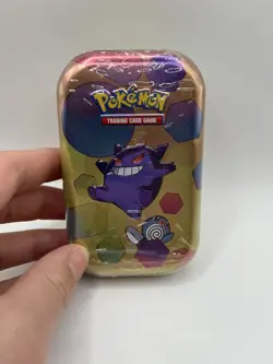Pokemon TCG - 151 Scarlet & Violet Mini Tin Gengar and Poliwag Factory Sealed - Image 1