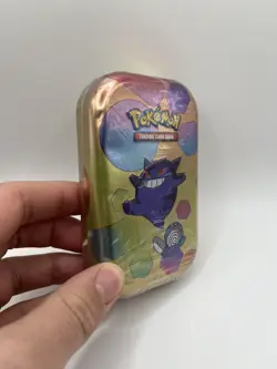 Pokemon TCG - 151 Scarlet & Violet Mini Tin Gengar and Poliwag Factory Sealed - Image 2