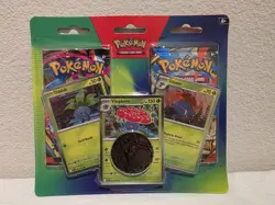 Pokemon TCG Blister Oddish Vileplume Gloom Promo 2 Pack Blister Factory Sealed - Image 2