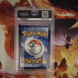 The Pokemon Company Meowth 106/094 Phantasmal Flames Holo Illustration Rare PSA… - Image 2