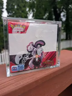 Pokemon Scarlet Violet Destined Rivals Booster Box Sealed W/ Protective Case - Image 1