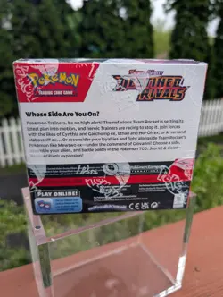 Pokemon Scarlet Violet Destined Rivals Booster Box Sealed W/ Protective Case - Image 3