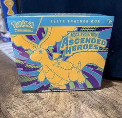 Pokemon TCG: Mega Evolution — Ascended Heroes Elite Trainer Box - Image 1