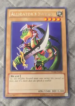 Alligator's Sword TU08-EN006 Rare Nm - Image 1