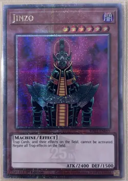 Jinzo RA03-EN099 Quarter Century Secret 1st Ed - Image 1