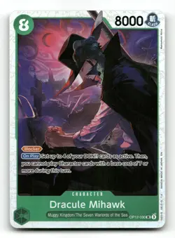 Dracule Mihawk OP12-030 - Legacy of the Master - One Piece Card NM/M - Image 1
