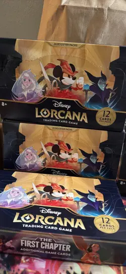 Disney Lorcana TCG the First Chapter Booster Box, English, New Sealed - Image 1