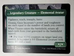 Argoth, Sanctum of Nature Brothers War Regular Rare Land BRO 256 mtg NM/M - Image 2