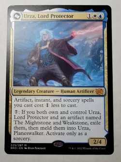 Urza, Lord Protector Brothers War Regular Mythic BRO 225 mtg NM/M - Image 1