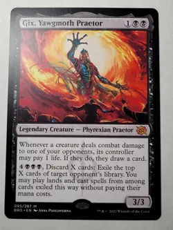 Gix, Yawgmoth Praetor Brothers War Regular Mythic BRO 95 mtg NM/M - Image 1