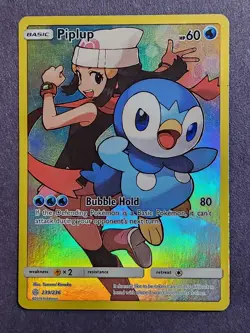 Piplup - 239/236 - Pokemon Cosmic Eclipse Sun & Moon Secret Rare Card - Image 1