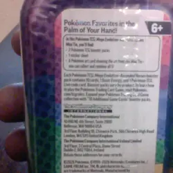 Pokemon Mega Evolution Accented Powers Tin Pikachu & Tepig TCG Mini Storage - Image 3