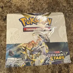 Pokemon TCG: Sword & Shield Brilliant Stars Booster Box (36 Packs) Dented 820650819964 - Image 1