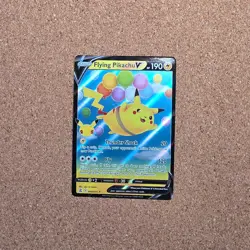 #9 Flying Pikachu V 6/25 Pokemon Celebrations Ultra Rare Holofoil TCG *CZ - Image 1