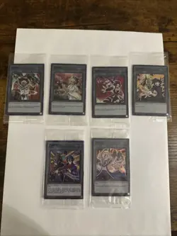 Yu-Gi-Oh! Token Card Lot (6) Regular English TKN5 2. 4, 7, 8, 9, 10 SEALED PROMO - Image 1