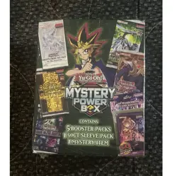 Konami Yu-Gi-Oh! TCG Mystery Power Box Sealed 1 Box 5 Booster Packs + Sleeve - Image 1