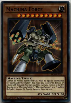 Machina Force Common Structure Deck: Mechanized Madness SR10-EN007 LP - Image 1