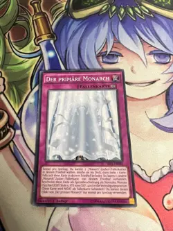 THE PRIME MONARCH COMMON GERMAN SR01-EN034 DE034 LIGHT PLAY YUGIOH - Image 1