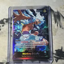 Monkey D. Luffy OP09-061 One Piece TCG ST26 Leader English Foil NM - Image 1