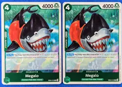 2x Megalo EB04-018 R | NM | The Azure Sea's Seven | One Piece TCG | English - Image 1