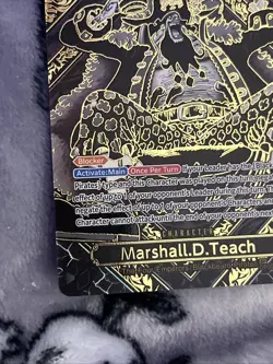 One Piece TCG: Marshall.D.Teach OP09-093 SP Gold Legacy Of The Master OP12 NM - Image 5