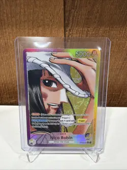 2024 ONE PIECE OP09-EMPERORS IN THE NEW WORLD ALTERNATE ART NICO ROBIN - Image 1