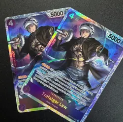 2x Trafalgar Law ST10-010 - One Piece TCG English Playset Purple Enel - Image 1