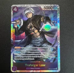2x Trafalgar Law ST10-010 - One Piece TCG English Playset Purple Enel - Image 3