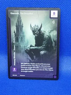 Wonders of the First Gorrash, the Dreadful Epic Rare Existence - Image 1