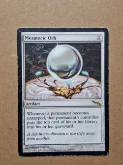 Mesmeric Orb Magic The Gathering HP Mirrodin - Image 1