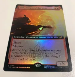 1x MTG Iroh, Dragon of the West *FOIL Extended Art* Avatar Rare! NM Mint! - Image 1
