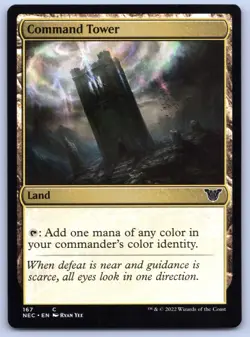 Command Tower - Commander: Kamigawa: Neon Dynasty - MTG - Near Mint - Image 1