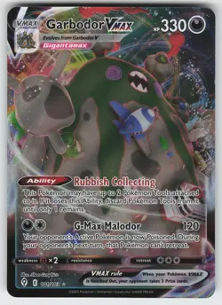 Garbodor VMAX Ultra Rare SWSH07: Evolving Skies 101/203 Pokemon - Image 1