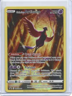 Galarian Articuno Pokemon SWSH282 Full Art Black Star Promo - Image 1