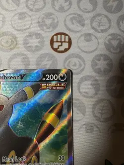 Pokemon TCG Umbreon v Full Art Ultra Rare Holo Card 188/203 Evolving Skies - Image 3