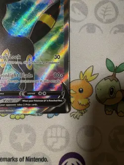 Pokemon TCG Umbreon v Full Art Ultra Rare Holo Card 188/203 Evolving Skies - Image 5